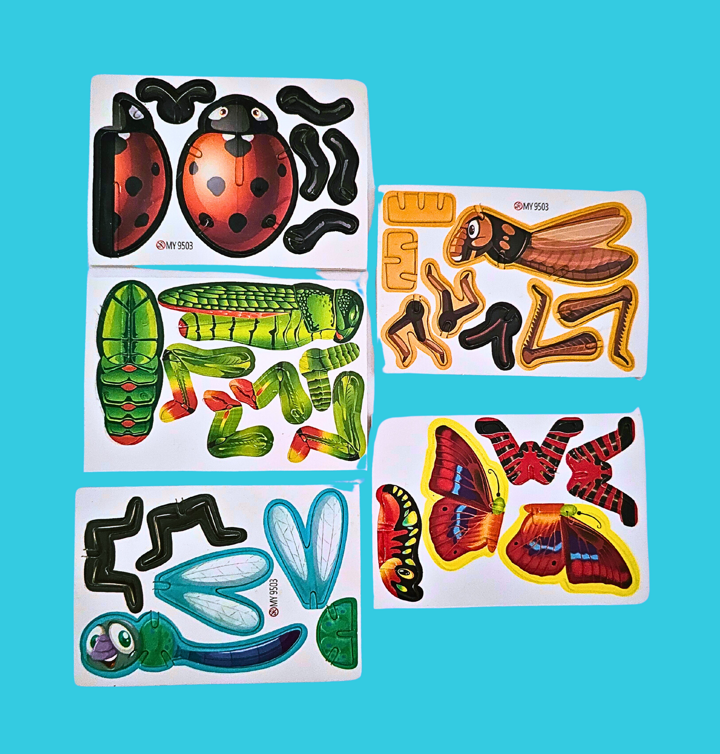 3D Insect Jigsaw Puzzle