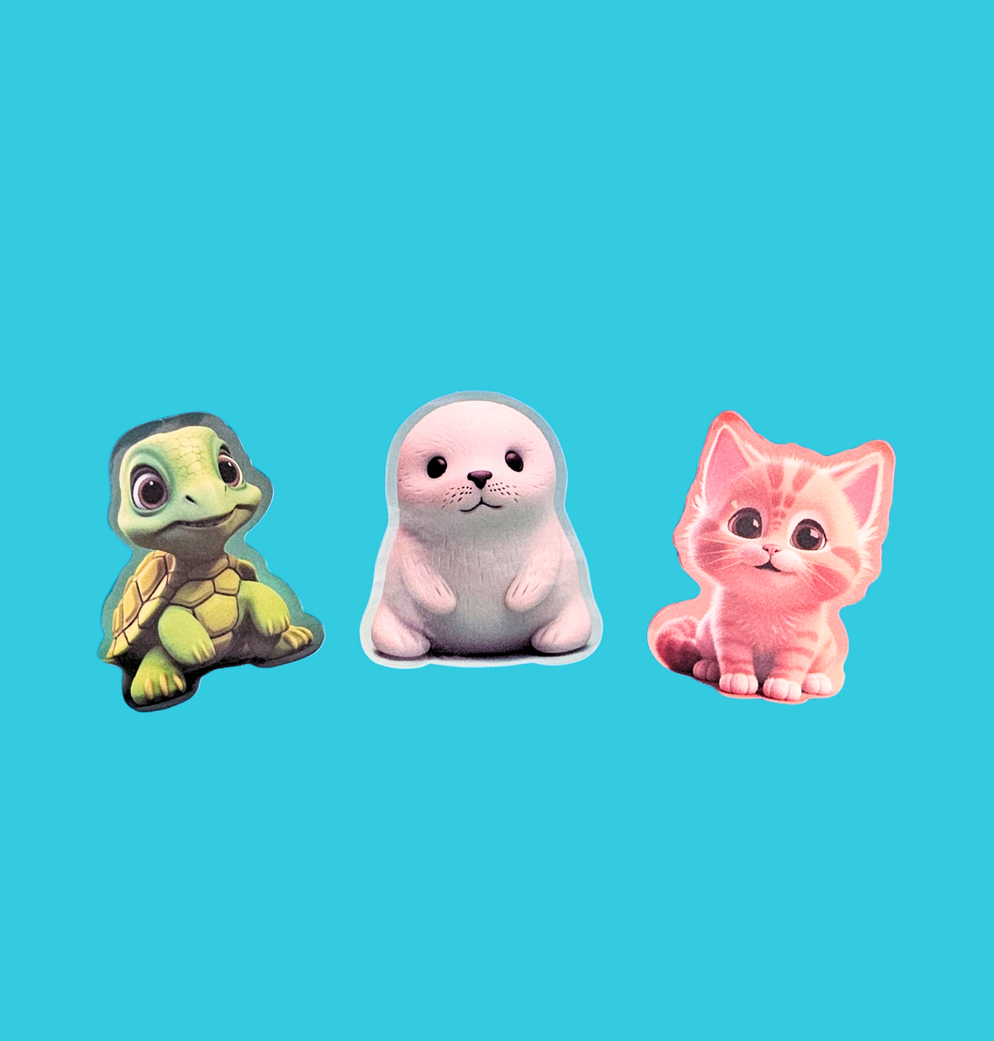Pre-Packed Animal Friends Sticker Set
