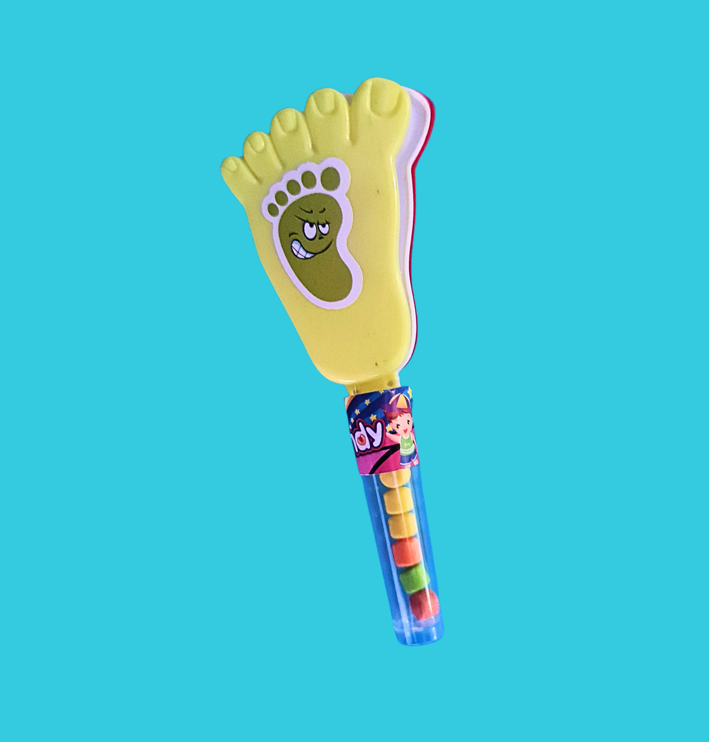 Clapping Feet With Candy