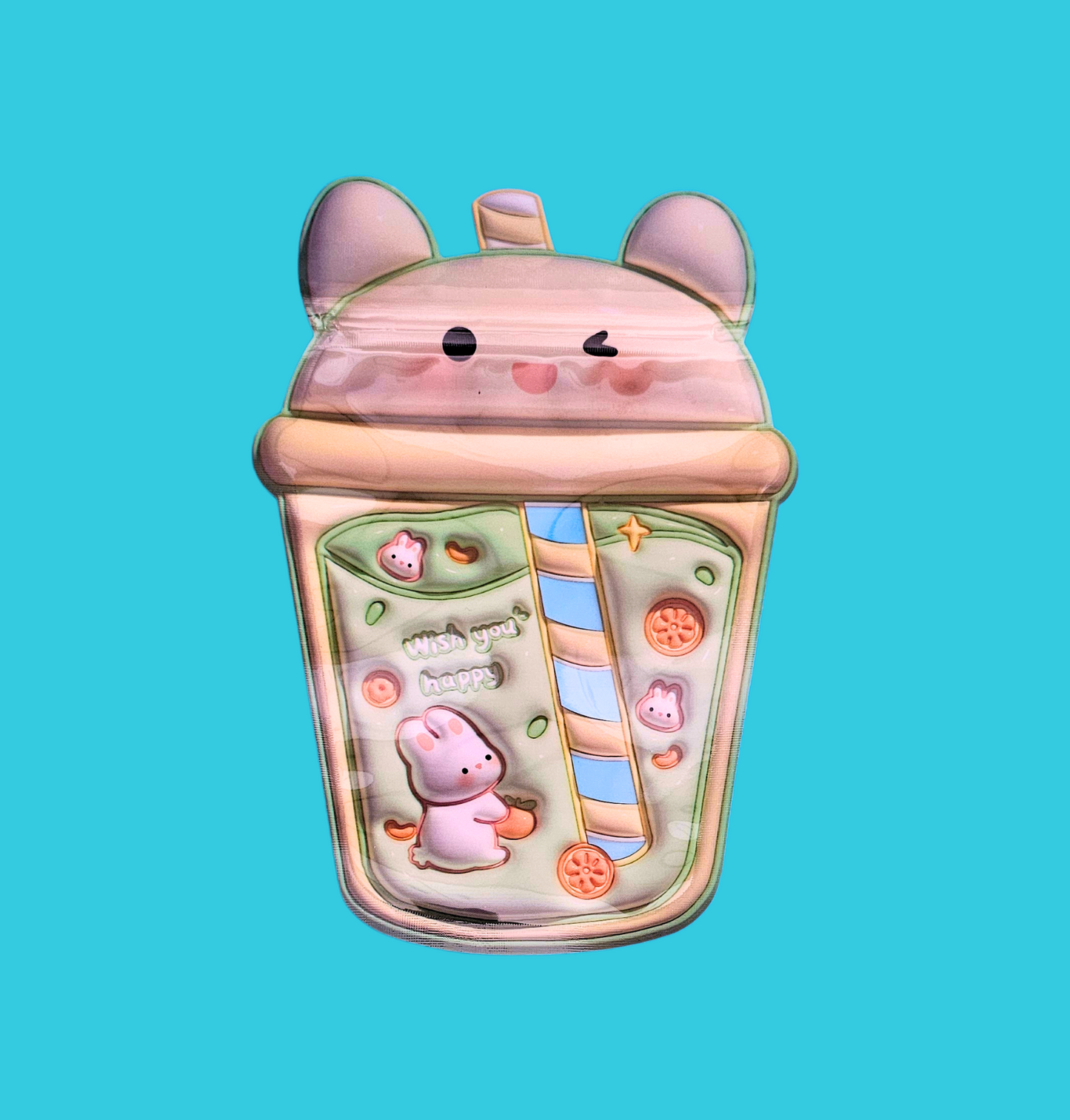 Party Bag-Cat-Pink/Blue/Yellow/Green (Set of 3)