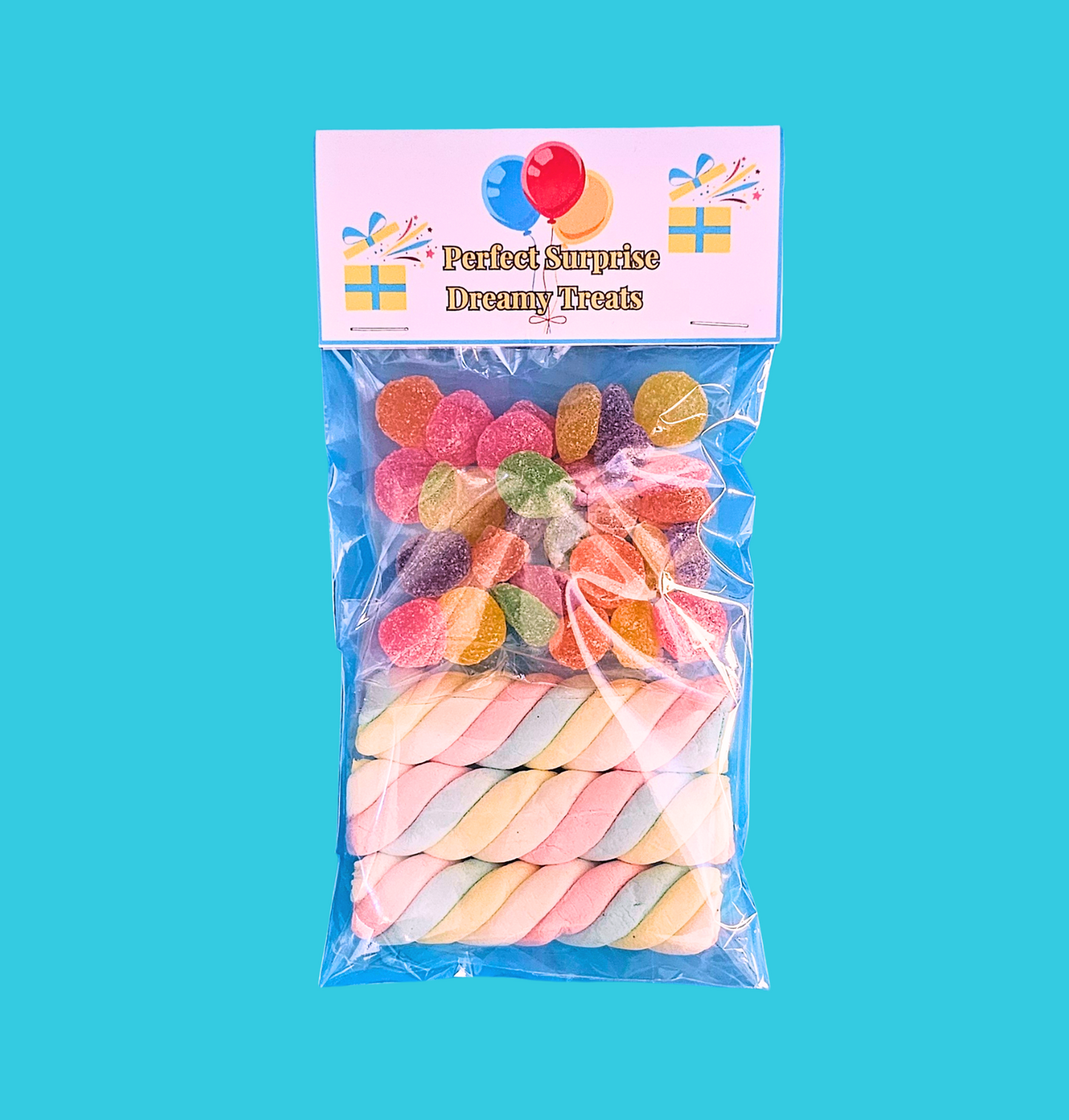 Pre-Packed Tropical Jellies & Marshmallows