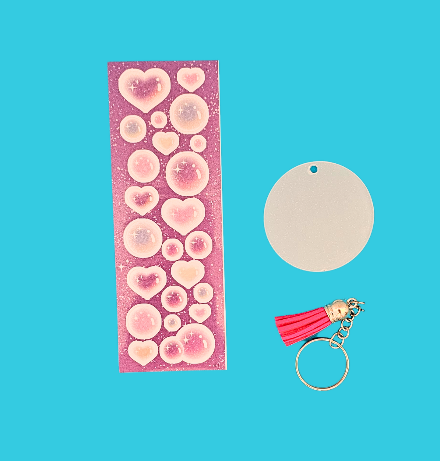 Pre-Packed Keyring Sticker Set