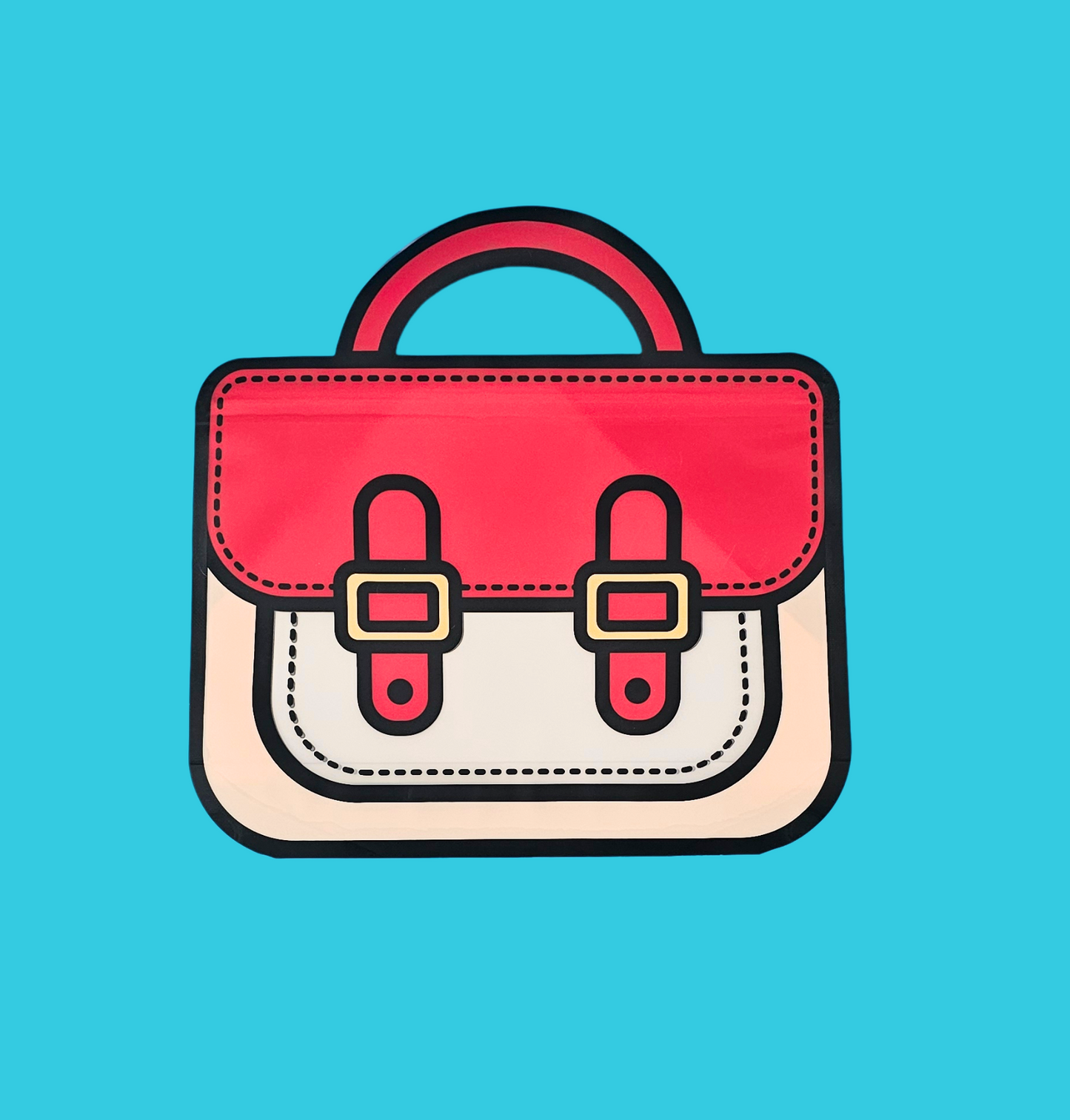 Party Bag-Satchel-Blue/Red (Set of 3)