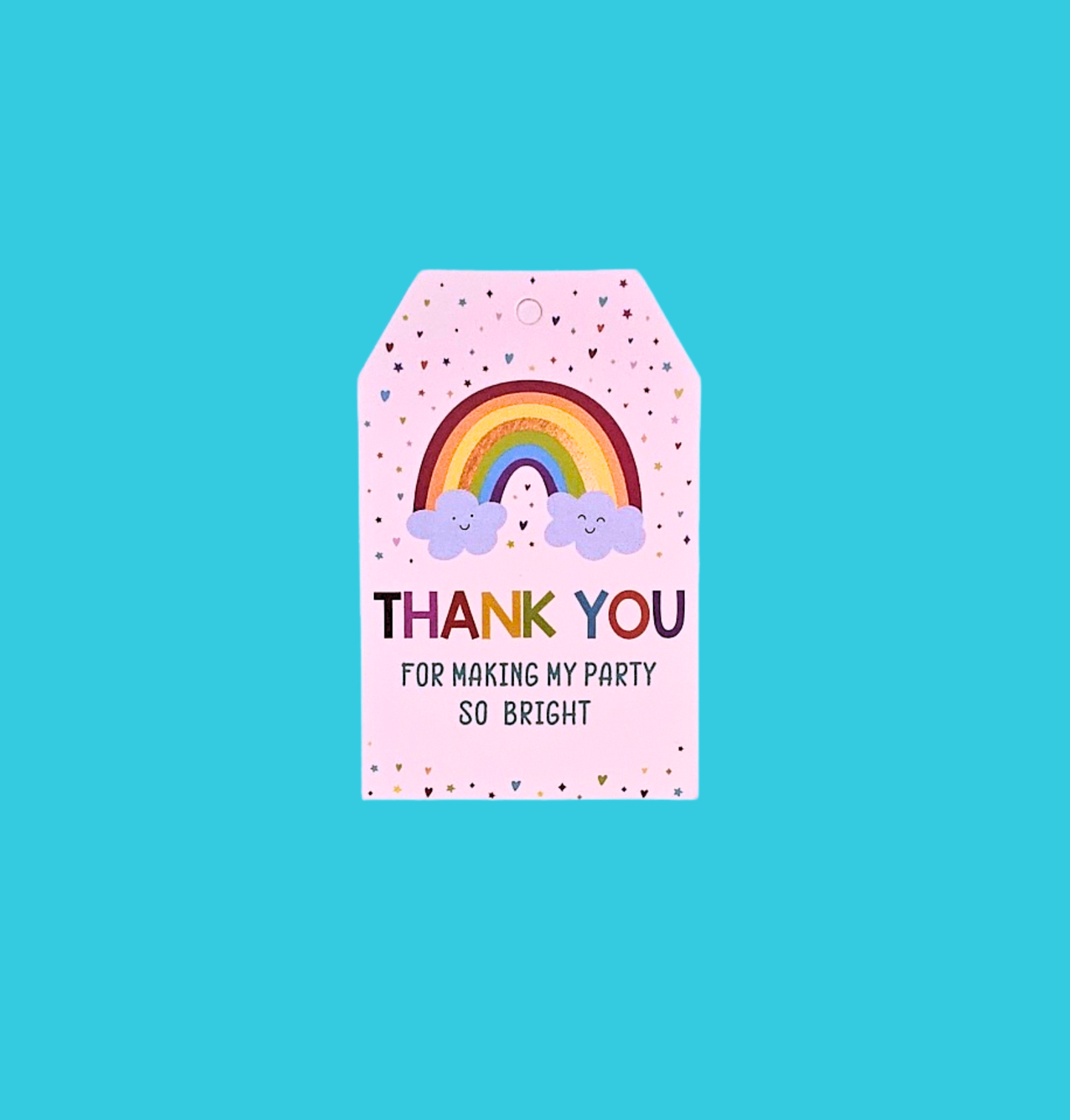 Thank You Card - Rainbow