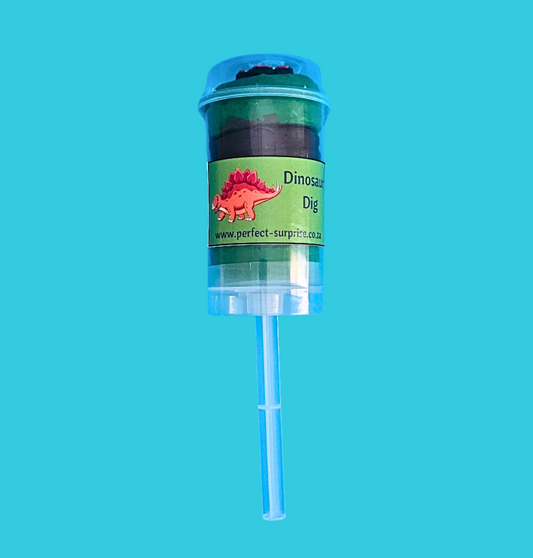 Dinosaur Dig Push Pop Playdough