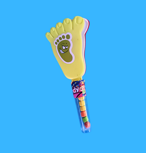 Clapping Feet With Candy