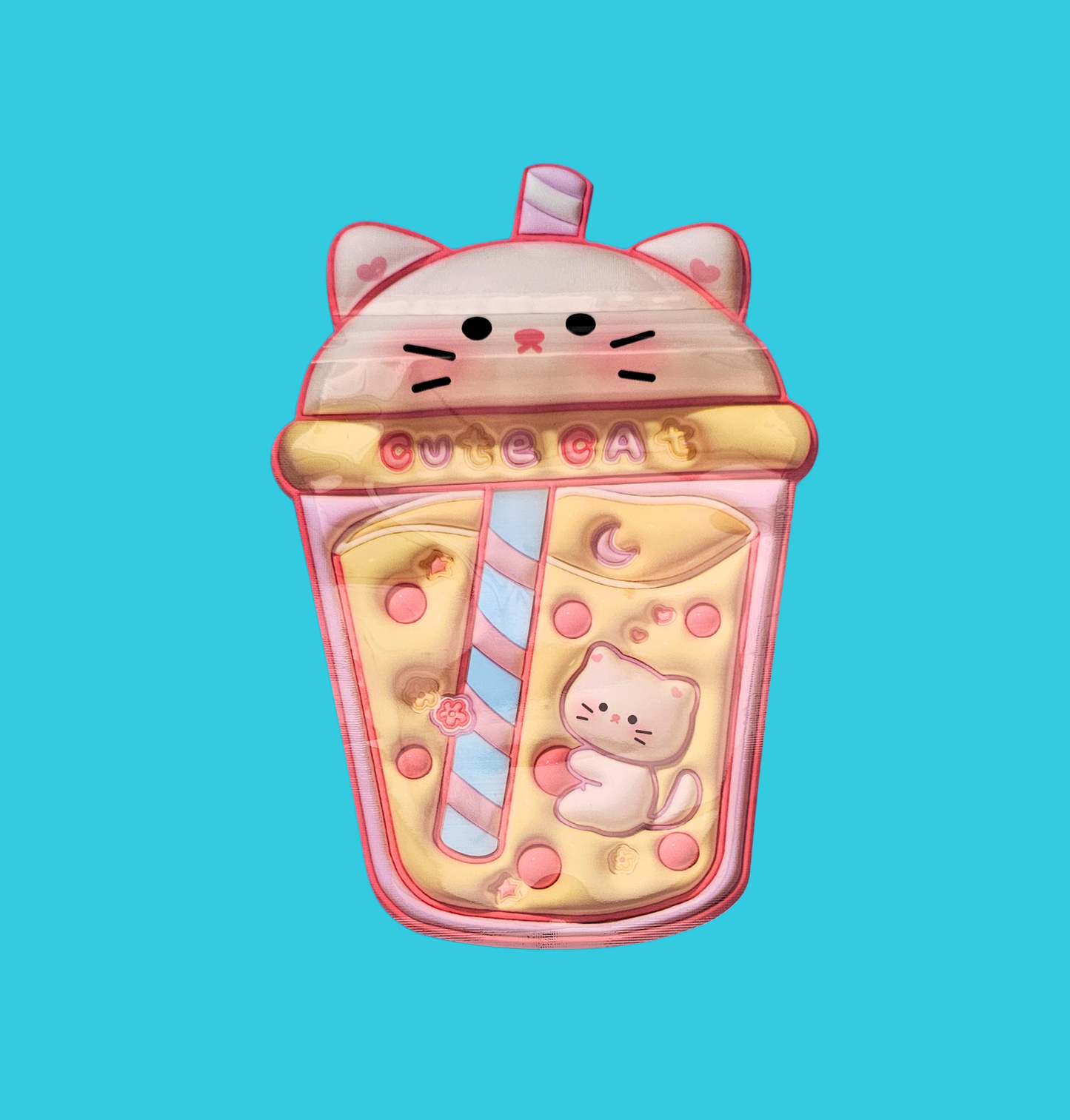 Party Bag-Cat-Pink/Blue/Yellow/Green