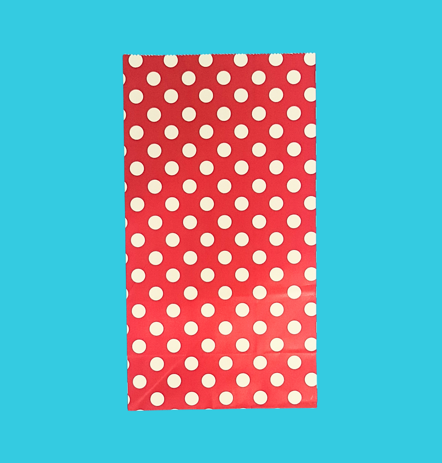 Paper Bags-Polka Dot-Green/Orange/Red/Yellow