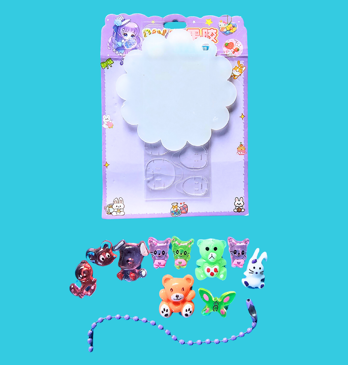 DIY Figurine Sticker Set-Girl