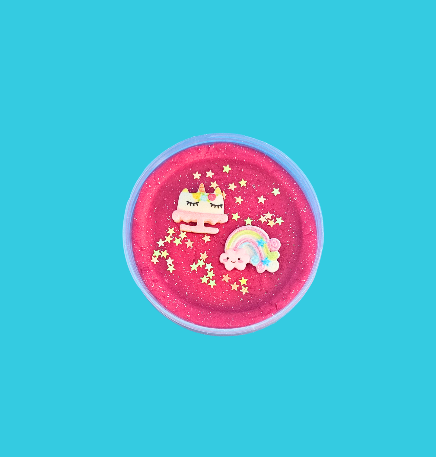 Unicorn Glow Playdough